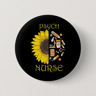 Badge Rond 5 Cm Devenu Psychiainfirmière Psychiatrique Infirmière