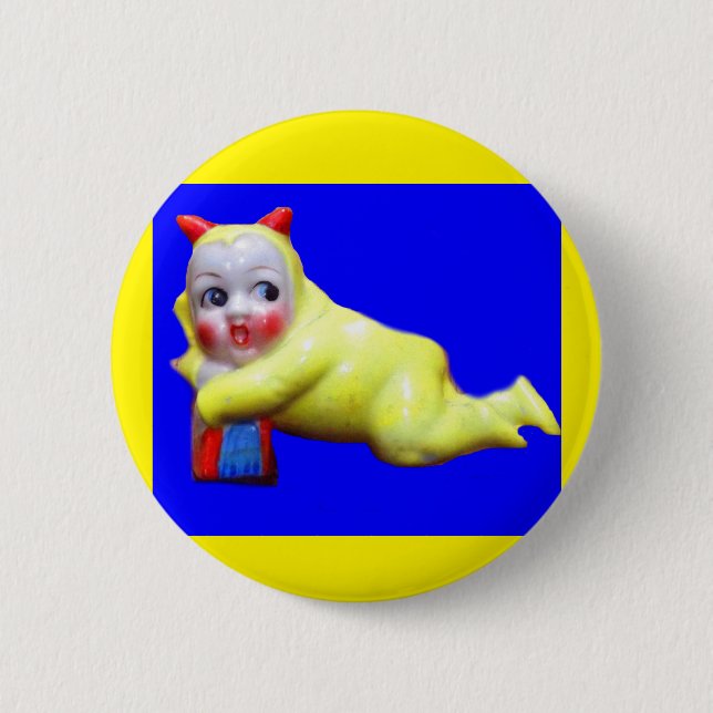 Badge Rond 5 Cm devil-ish little imp (Devant)