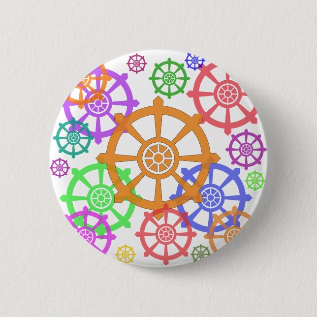 Badge Rond 5 Cm dharma (Devant)