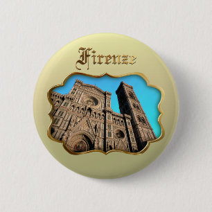 Badge Rond 5 Cm Di Firenze de Duomo de l'IL