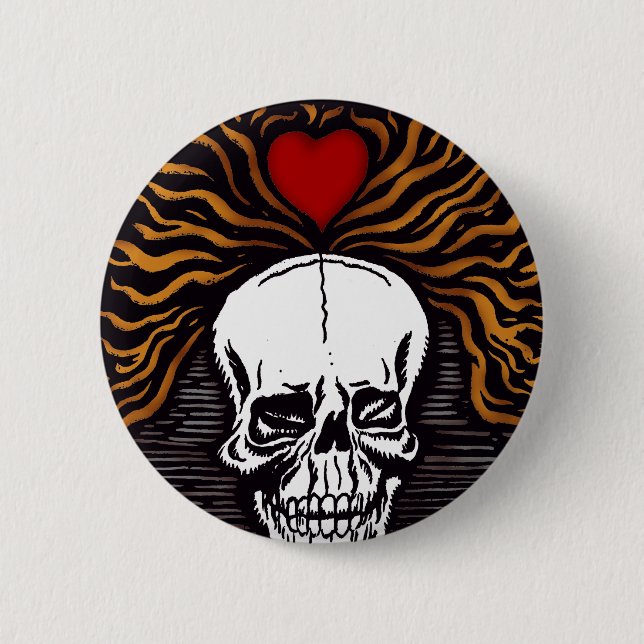 Badge Rond 5 Cm Día de los Muertos (Devant)