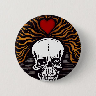 Badge Rond 5 Cm Día de los Muertos