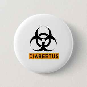 Badge Rond 5 Cm Diabeetus
