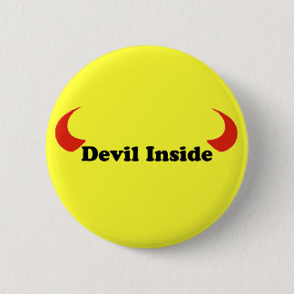 Badge Rond 5 Cm diable à l'intérieur