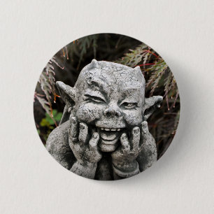 Badge Rond 5 Cm Diable de jardin