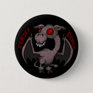 Badge Rond 5 Cm Diable du Jersey