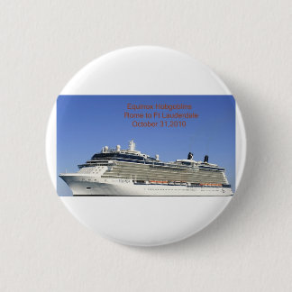 Badge Rond 5 Cm diablotin de l'équinoxe 2420c