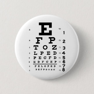 Badge Rond 5 Cm Diagramme d'oeil