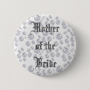 Badge Rond 5 Cm Diamants