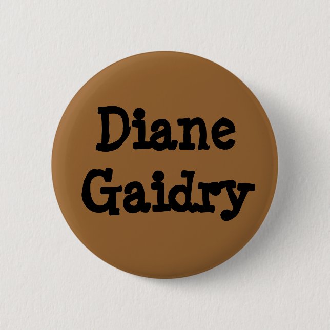 Badge Rond 5 Cm DianeGaidry (Devant)