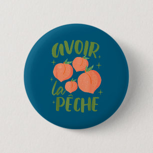 Badge Rond 5 Cm Dictons Français Amateur De Pêche Marché Des Produ