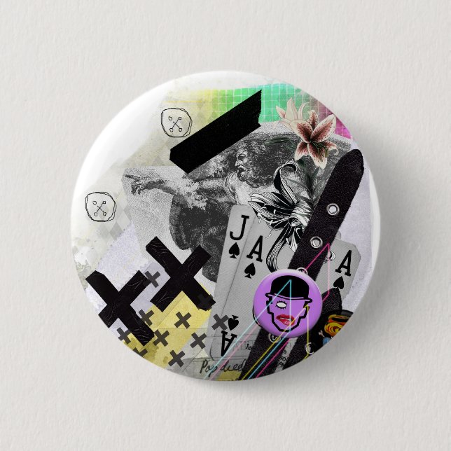 Badge Rond 5 Cm Dieu a fait ceci (Devant)