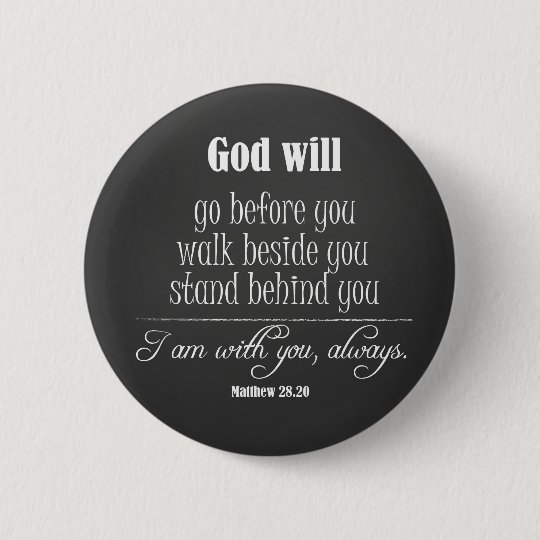 Badge Rond 5 Cm Dieu Inspire Citera Avec Le Vers De Bible Zazzle Fr