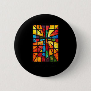 Badge Rond 5 Cm Dieu Transforme Des Pièces Cassées En Chefs-D'Oeuv