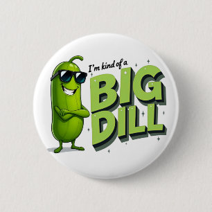 Badge Rond 5 Cm Dill Pickles Amateurs Cadeau - Drôle Drôle Dessins