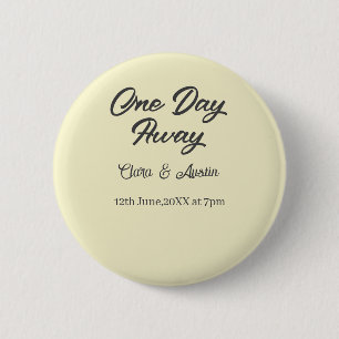 Badge Rond 5 Cm dîner de répétition Un jour avant la nuit avant no