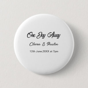 Badge Rond 5 Cm dîner de répétition Un jour avant la nuit précédan