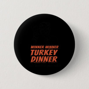 Badge Rond 5 Cm Dîner Turquie Dîner Turquie Thanksgiving Dadd