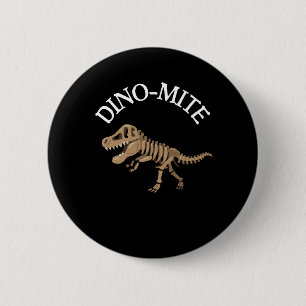 Badge Rond 5 Cm Dinomite