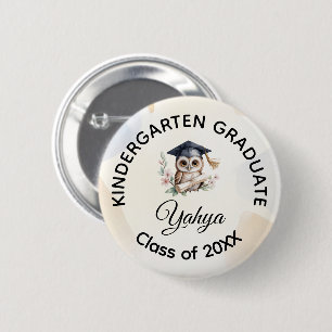 Badge Rond 5 Cm Diplôme d'aire de jeu Maternelle au jardin d'enfan