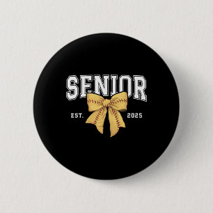 Badge Rond 5 Cm Diplômé de la promotion 2025 de Softll Cl Senior 2