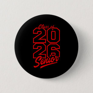 Badge Rond 5 Cm Diplômé de la promotion 2026 lycée terminale