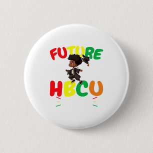 Badge Rond 5 Cm Diplômé futur Hbcu Histoire Collège noir Jeunesse