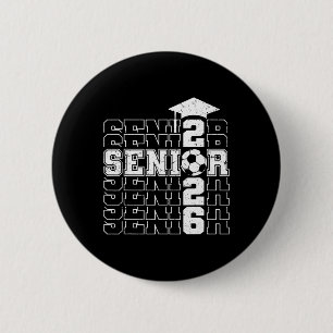 Badge Rond 5 Cm Diplômés de 2026 Senior 2026 Football Seniors Remi