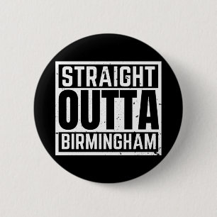 Badge Rond 5 Cm Direct Outta Birmingham