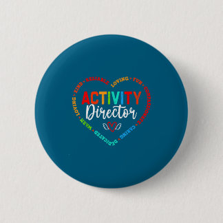 Badge Rond 5 Cm Directeur de l'activité de chemise Semaine des pro