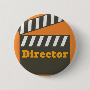 Badge Rond 5 Cm Directeur du Conseil du Clapper