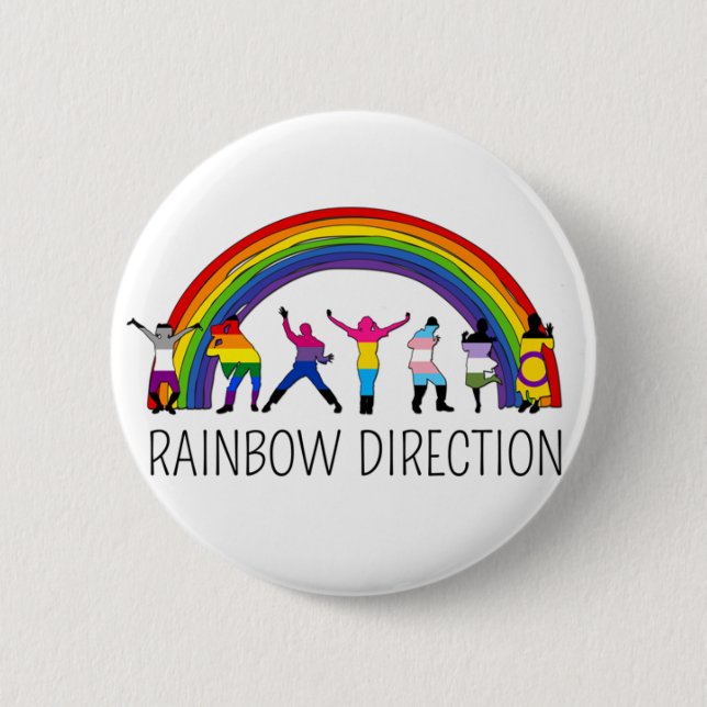 Badge Rond 5 Cm Direction de disco (Devant)