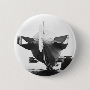 Badge Rond 5 Cm Dirigeable 1908 de zeppelin