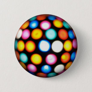 Badge Rond 5 Cm Disco Ball