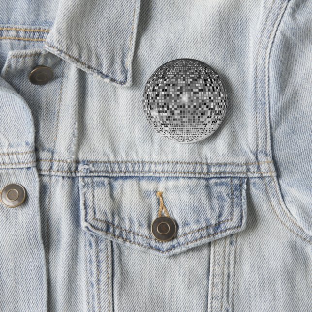 Badge Rond 5 Cm DiscoDot (En situation)