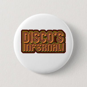 Badge Rond 5 Cm Discos infernal