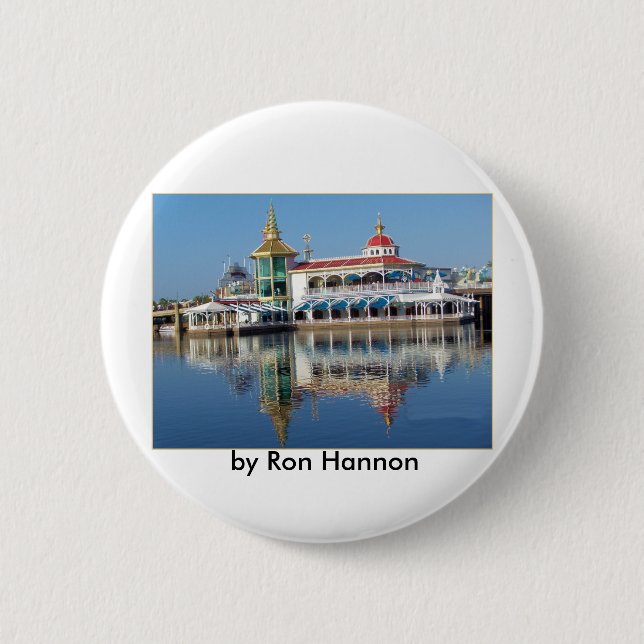 Badge Rond 5 Cm Disneyland (Devant)