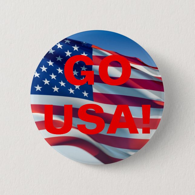 BADGE ROND 5 CM DISPARAISSENT LES ETATS-UNIS ! (Devant)