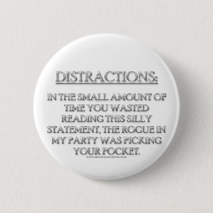 Badge Rond 5 Cm Distractions