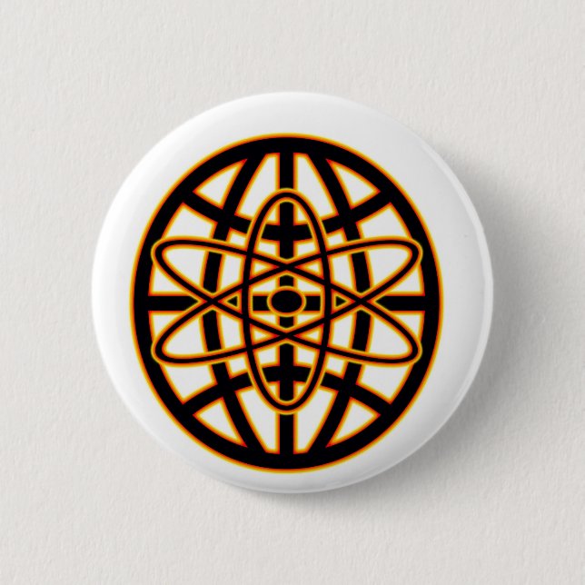 Badge Rond 5 Cm "Dites non à nucléaire " * (Devant)