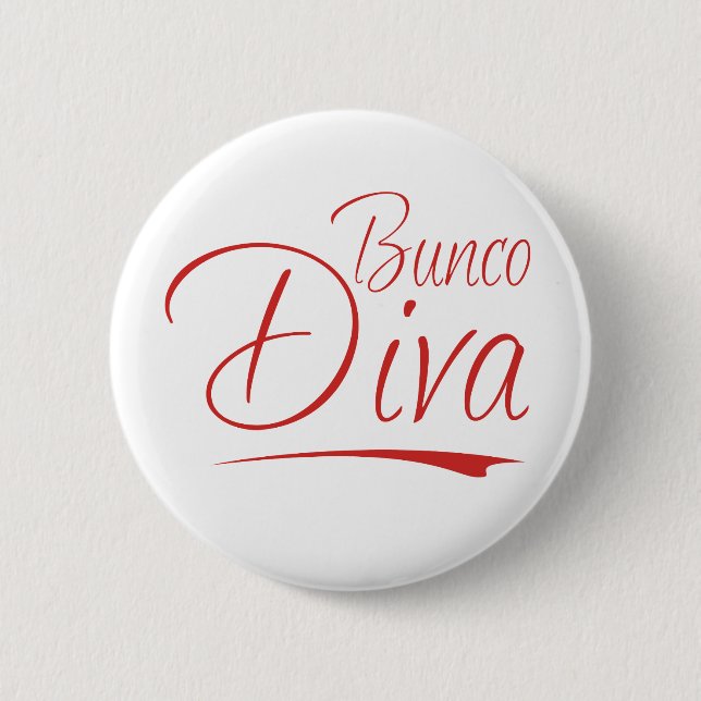 Badge Rond 5 Cm diva de bunco (Devant)