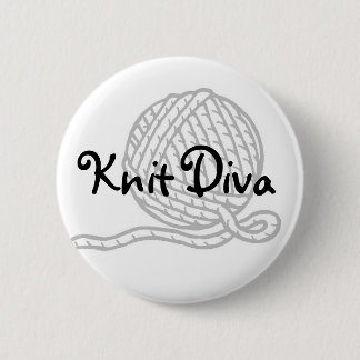 Badge Rond 5 Cm Diva de Knit