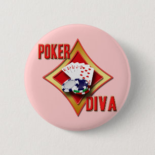 BADGE ROND 5 CM DIVA DE TISONNIER