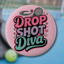 Diva du Drop Shot – Joueuse de Pickleball Féroce