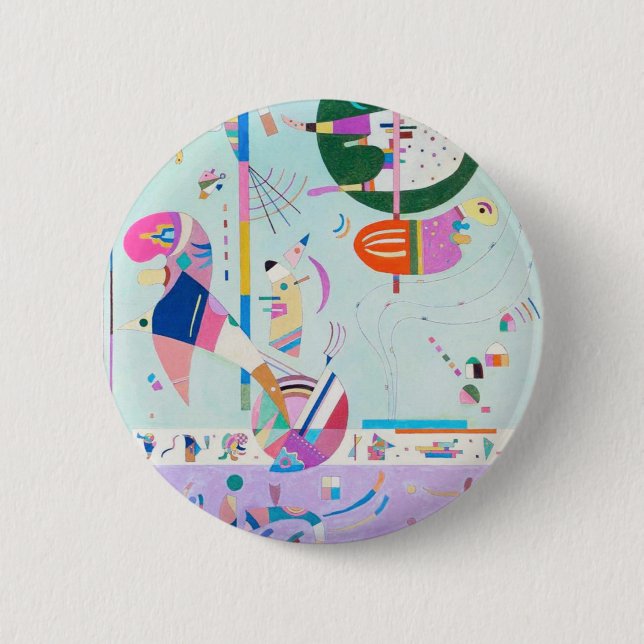 Badge Rond 5 Cm Divers bouton de pièces de Kandinsky (Devant)