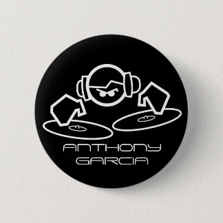 Badge Rond 5 Cm dj, ANTHONY GARCIA