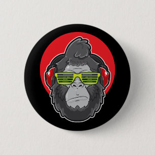 Badge Rond 5 Cm Dj Ape