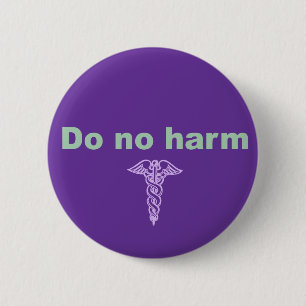 Badge Rond 5 Cm Do No Harm