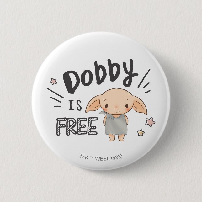 Badge Rond 5 Cm Dobby Gratuit (Devant)
