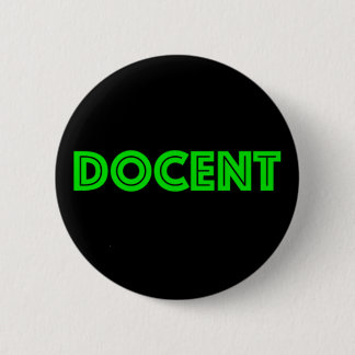 Badge Rond 5 Cm Docents de bouton
